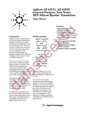 AT-41533-TR1G datasheet  